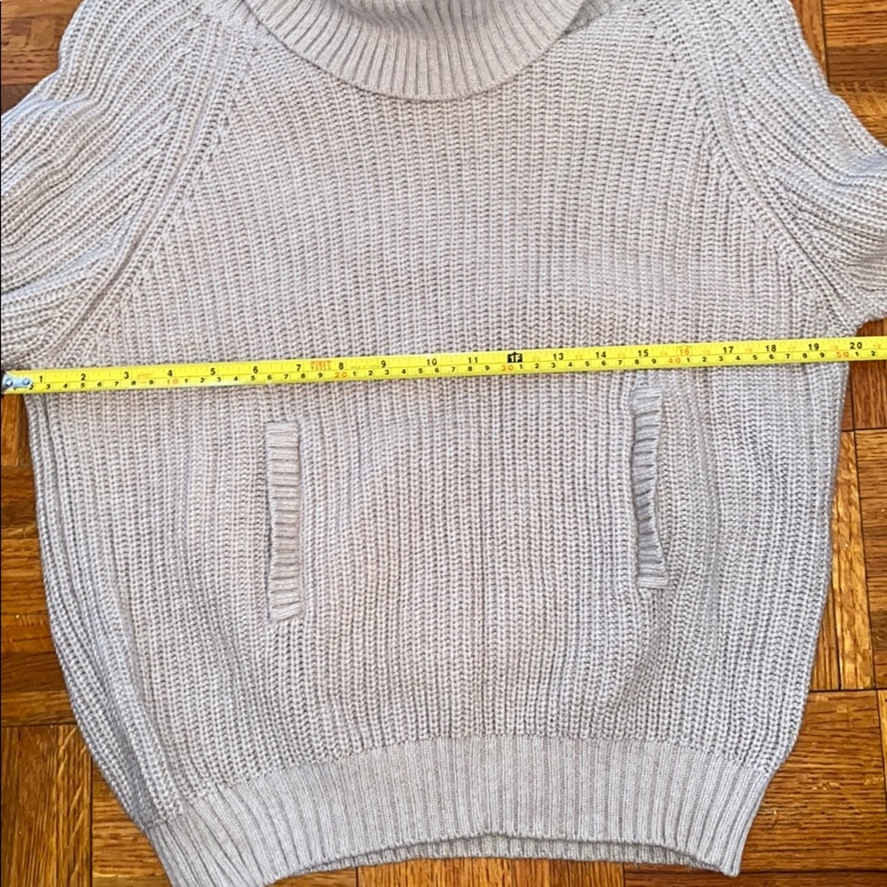 Turtleneck Sweater W/ Elbow Patches - image 3